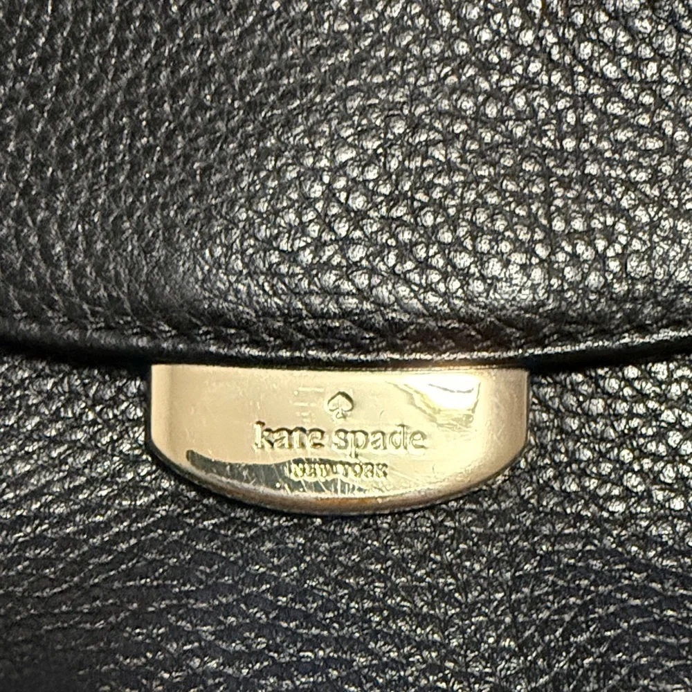Kate Spade Black Leather Shoulder Bag - Picture 6 of 6